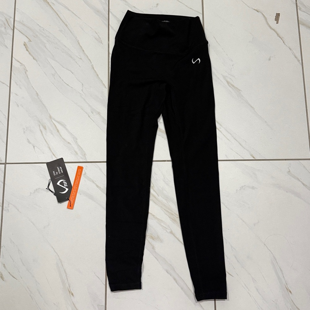 TLF Black Activewear Leggings - Picture 3 of 5